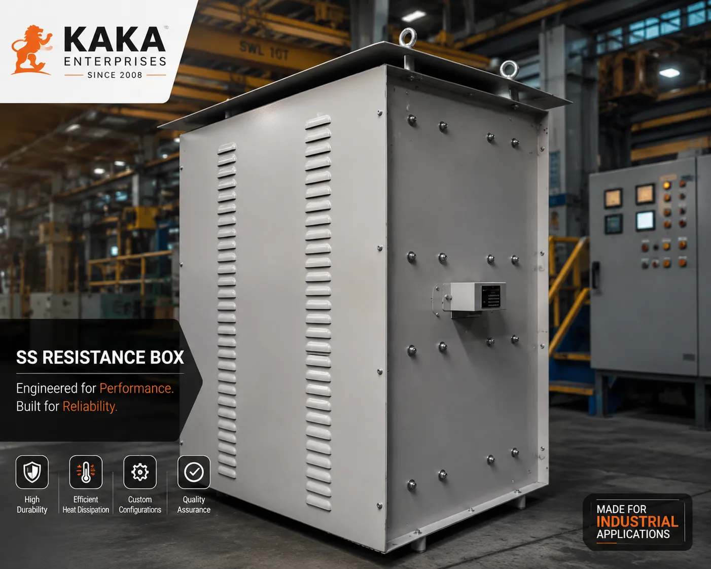 SS Resistance Box Manufacturer for EOT Crane